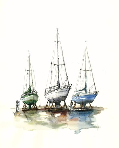 Ashore
